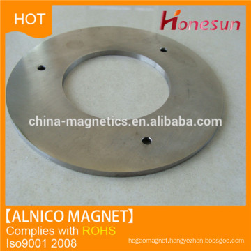 Hot sale ring alnico magnet with holes
